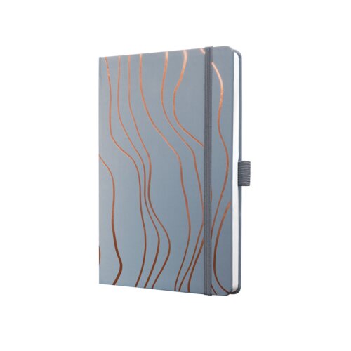 SIGEL Notizbuch Jolie liniert DIN A5 Grey Meringue
