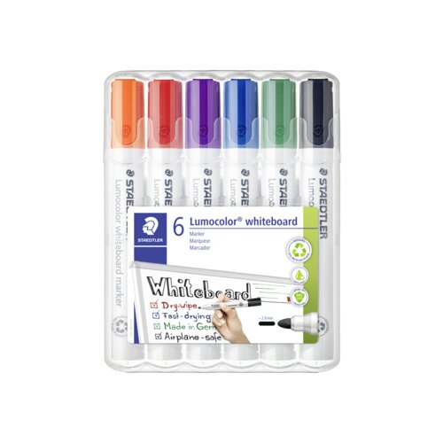 STAEDTLER® Whiteboardmarker Lumocolor® 351 6 St./Pack.