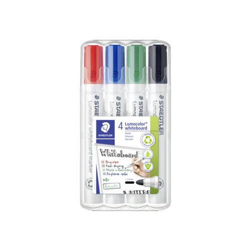 STAEDTLER® Whiteboardmarker Lumocolor® 351 4 St./Pack.