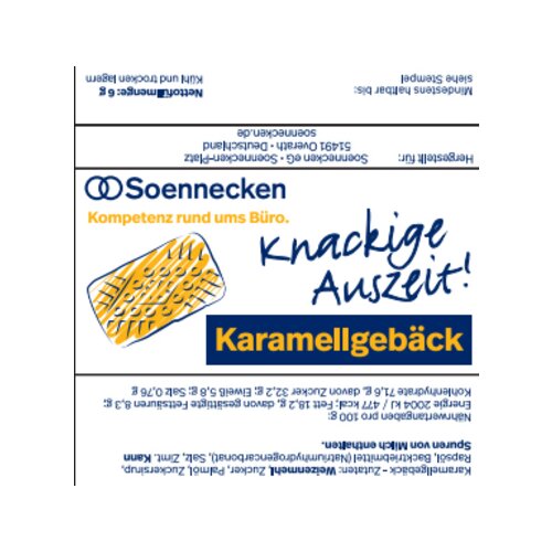 Soennecken Gebäck Karamell