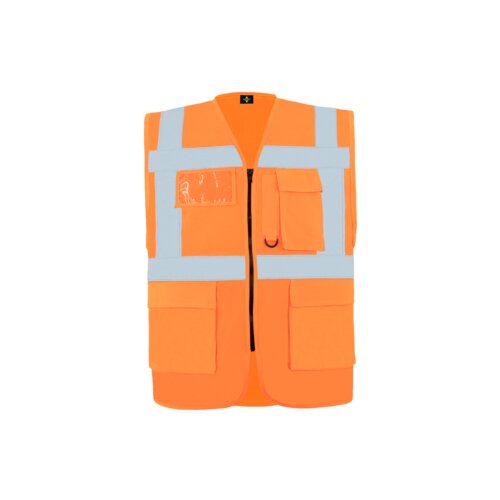 korntex Warnweste Hamburg Comfort fit signal-orange