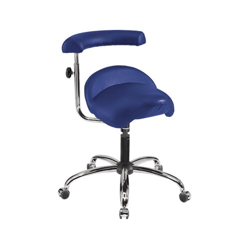 meychair Sitzhocker A20 mit Rollen ca. 43-52 cm
