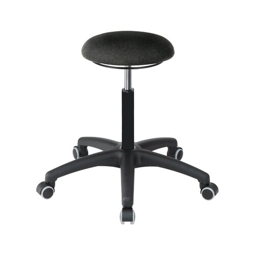 meychair Sitzhocker Assistant Basic mit Rollen 100 % Polyester