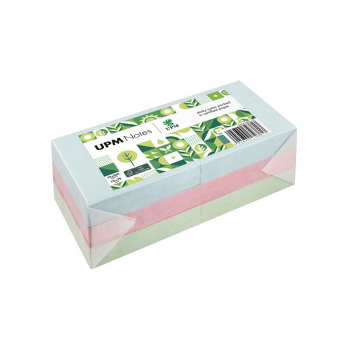 UPM Notes Haftnotiz Pastell 75 x 75 mm (B x H) 100 Bl./Block