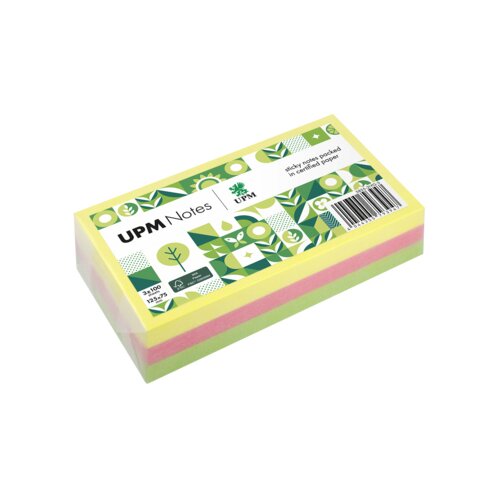 UPM Notes Haftnotiz Brillant 125 x 75 mm (B x H) 100 Bl./Pack.