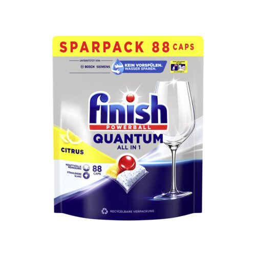 FINISH Spülmaschinentabs Quantum All in 1 Citrus