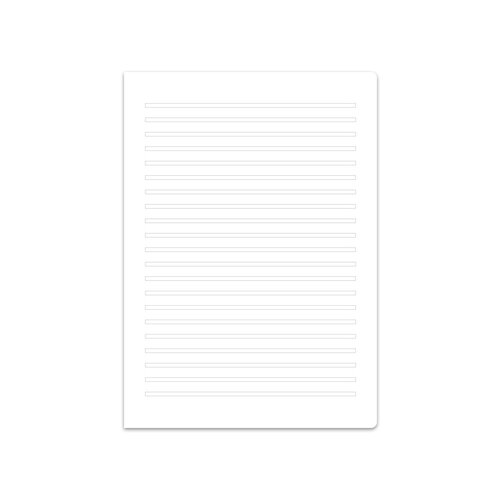 Staufen Notenheft Style DIN A4 liniert Lineatur 3