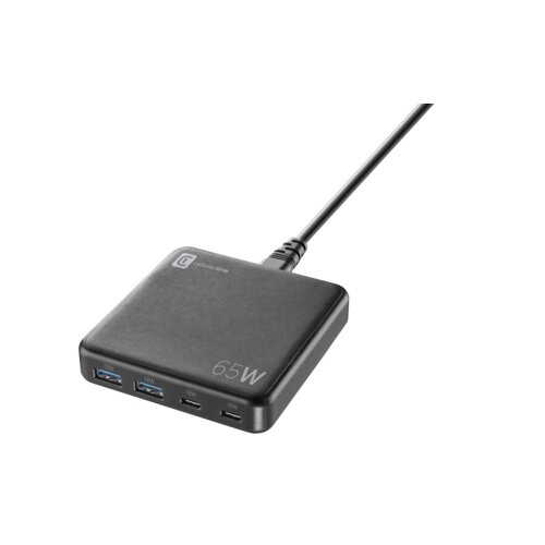 cellularline Ladegerät Kommunikationstechnik Multipower Desk 65W