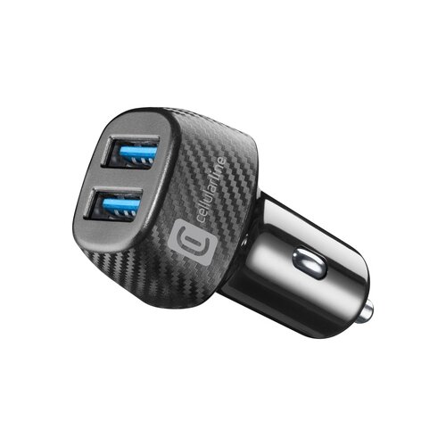 cellularline Kfz-Ladegerät CAR MULTIPOWER 2 FAST