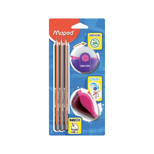 Maped Bleistiftset Black'Peps