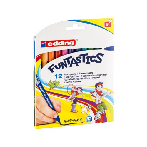 edding Fasermaler 15 FUNTASTICS 12 St./Pack.