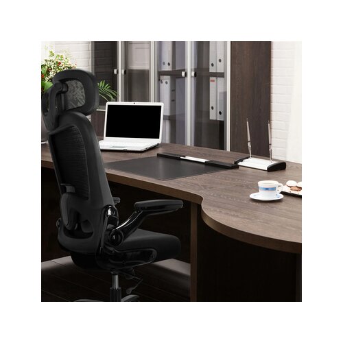hjh OFFICE Bürodrehstuhl INSTRUCTOR SW I PRO XXL mit Kopfstütze