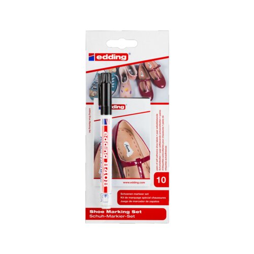 edding Textilmarker Schuh-Markier-Set 8408