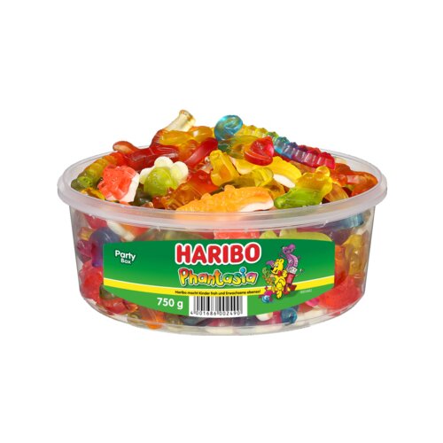 HARIBO Fruchtgummi Phantasia 750 g/Pack.