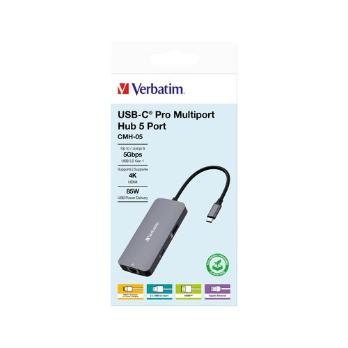 Verbatim USB-Hub CMH-05 85 W