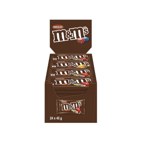 M&M'S® Schokolade 24 x 45 g/Pack. Chocolate