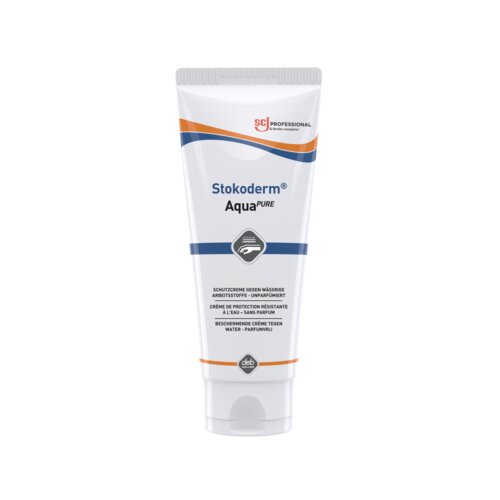 SC Johnson PROFESSIONAL Hautschutzcreme Stokoderm AQUA PURE Tube