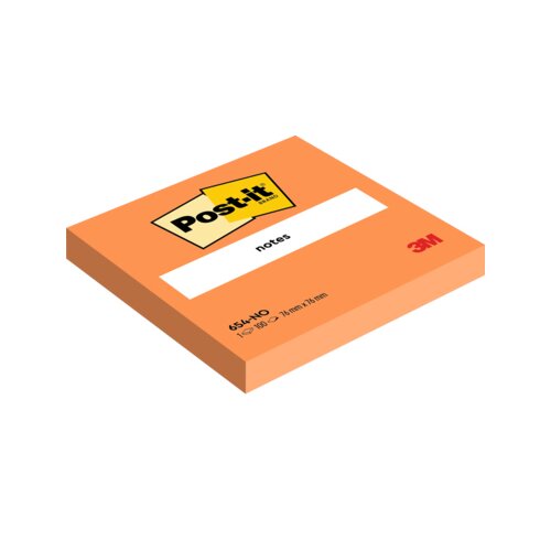 Post-it® Haftnotiz Notes neon 76 x 76 mm (B x H)