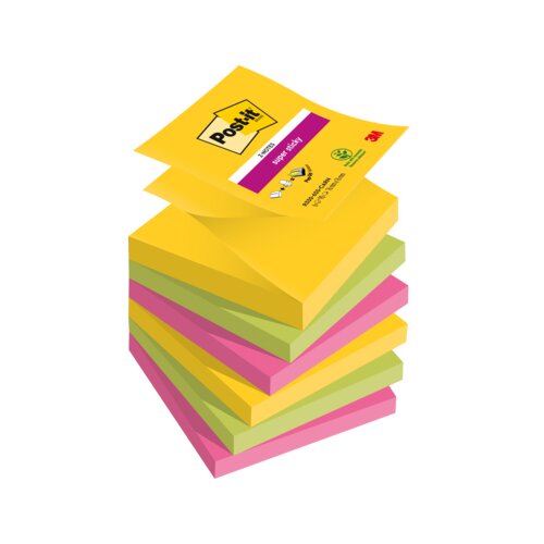 Post-it® Haftnotiz Super Sticky Z-Notes Carnival Collection
