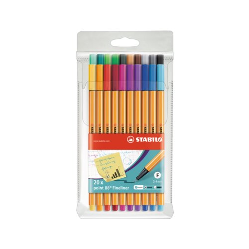 STABILO® Fineliner point 88® 20 St./Pack.