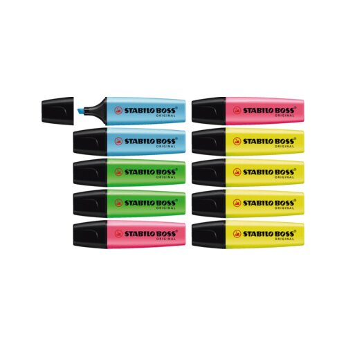 STABILO® Textmarker BOSS® ORIGINAL 10 St./Pack.