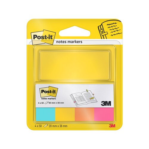 Post-it® Haftmarker Page Marker 38 x 20 mm (B x H)