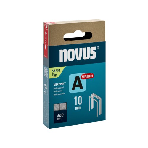 NOVUS Heftklammer A 53/10 superhart