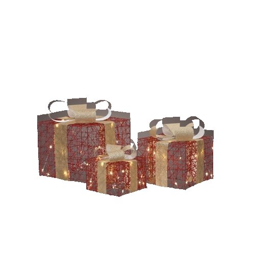 LUMINEO Lichtfigur Geschenkschachtel