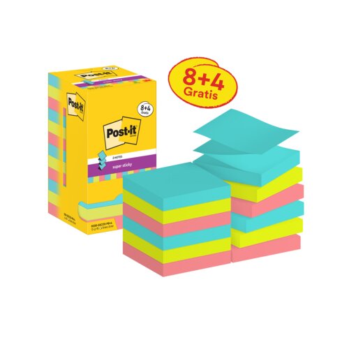 Post-it® Haftnotiz Super Sticky Z-Notes Cosmic Collection
