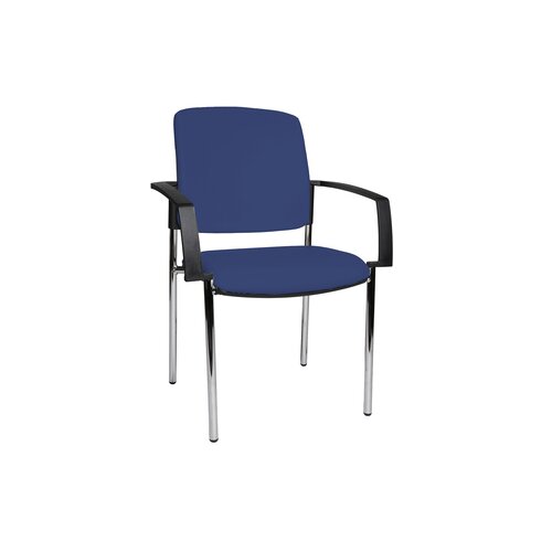 TOPSTAR Besucherstuhl Medical 10 mit Armlehnen chrom