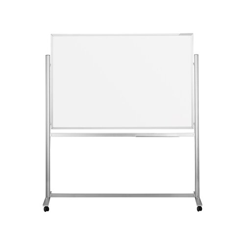 magnetoplan® Whiteboard Design ferroscript® mobil 150 x 100 cm (B x H) nicht drehbar