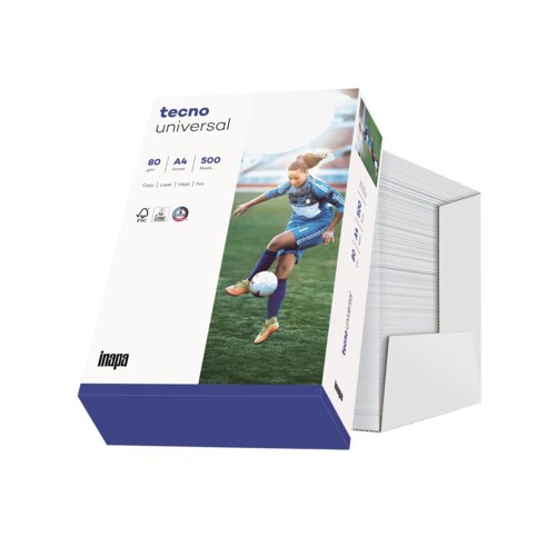 tecno Kopierpapier Universal SpeedBox DIN A4 2.500 Bl./Pack.