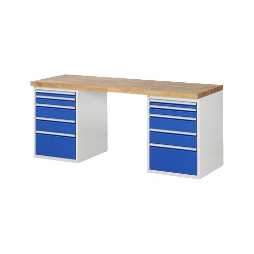 RAU Werkbank 7000 2.000 x 890 x 700 mm (B x H x T) 10 Schubladen