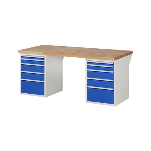 RAU Werkbank 7000 2.000 x 890 x 900 mm (B x H x T) 10 Schubladen