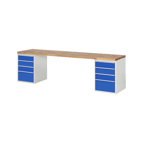 RAU Werkbank 7000 3.000 x 890 x 700 mm (B x H x T) 8 Schubladen