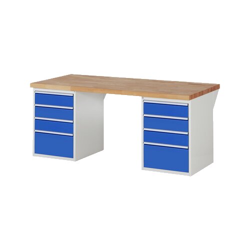 RAU Werkbank 7000 2.000 x 890 x 900 mm (B x H x T) 8 Schubladen