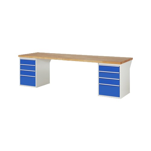 RAU Werkbank 7000 3.000 x 890 x 900 mm (B x H x T) 8 Schubladen
