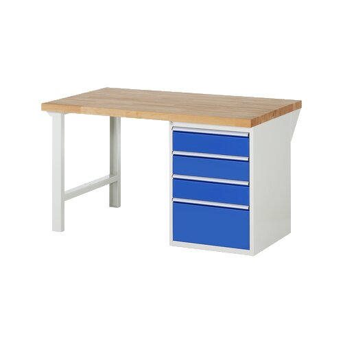 RAU Werkbank 7000 1.500 x 890 x 900 mm (B x H x T) 4 Schubladen