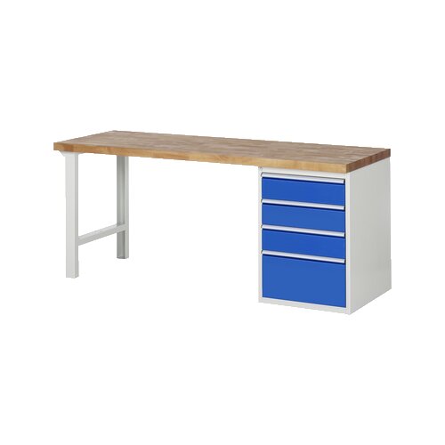 RAU Werkbank 7000 2.000 x 890 x 700 mm (B x H x T) 4 Schubladen