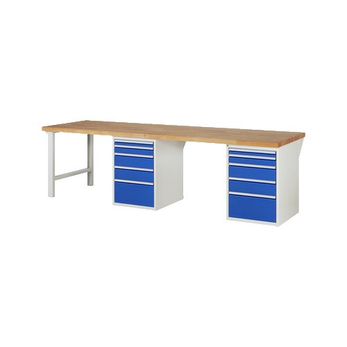 RAU Werkbank 7000 3.000 x 890 x 900 mm (B x H x T) 10 Schubladen