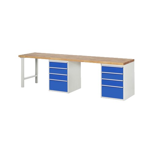 RAU Werkbank 7000 3.000 x 890 x 700 mm (B x H x T) 8 Schubladen
