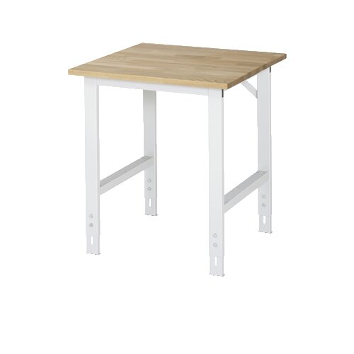 RAU Arbeitstisch Tom 750 x 910-1.230 x 800 mm (B x H x T)