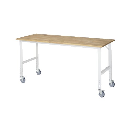 RAU Arbeitstisch Tom 2.000 x 910-1.230 x 800 mm (B x H x T)