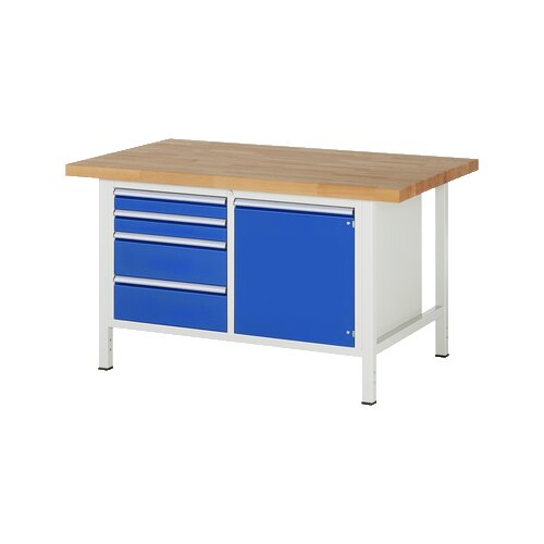 RAU Werkbank 8000 1.500 x 840-1.040 x 900 mm (B x H x T) 4 Schubladen