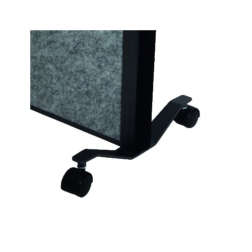 MAUL Stellwand MAULconnecto 3 x Akustikwand dunkelgrau anthrazit