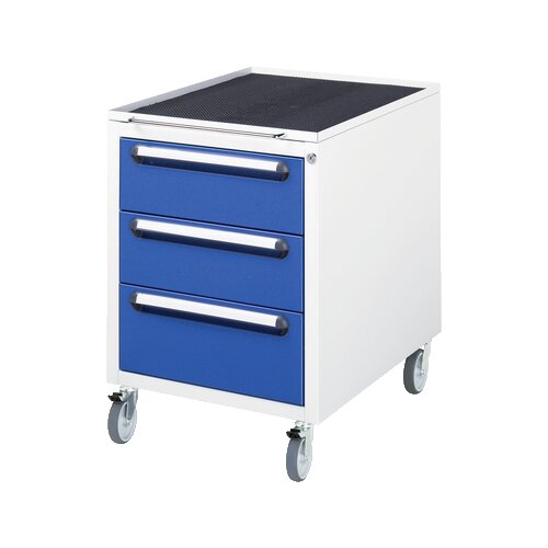 RAU Rollcontainer 480 x 690 x 600 mm (B x H x T) 3 Schubladen