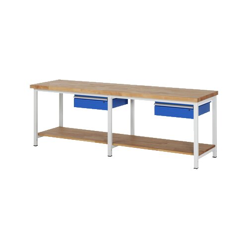 RAU Werkbank 8000 2.500 x 840-1.040 x 700 mm (B x H x T)