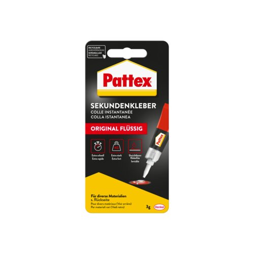 Pattex Sekundenkleber Original flüssig