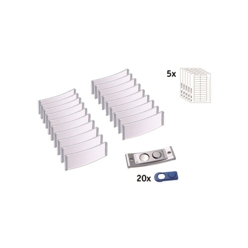 badgepoint® Namensschild polar® classic 68 x 22 mm (B x H) 20 St./Pack.