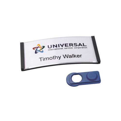 badgepoint® Namensschild polar® classic 70 x 30 mm (B x H) 20 St./Pack.
